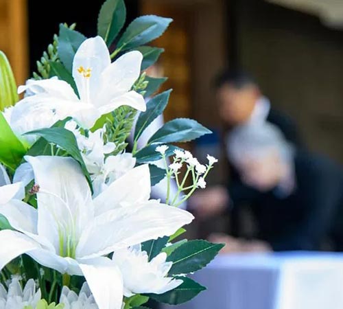 若松地域センターでの一日葬の葬儀参考イメージ